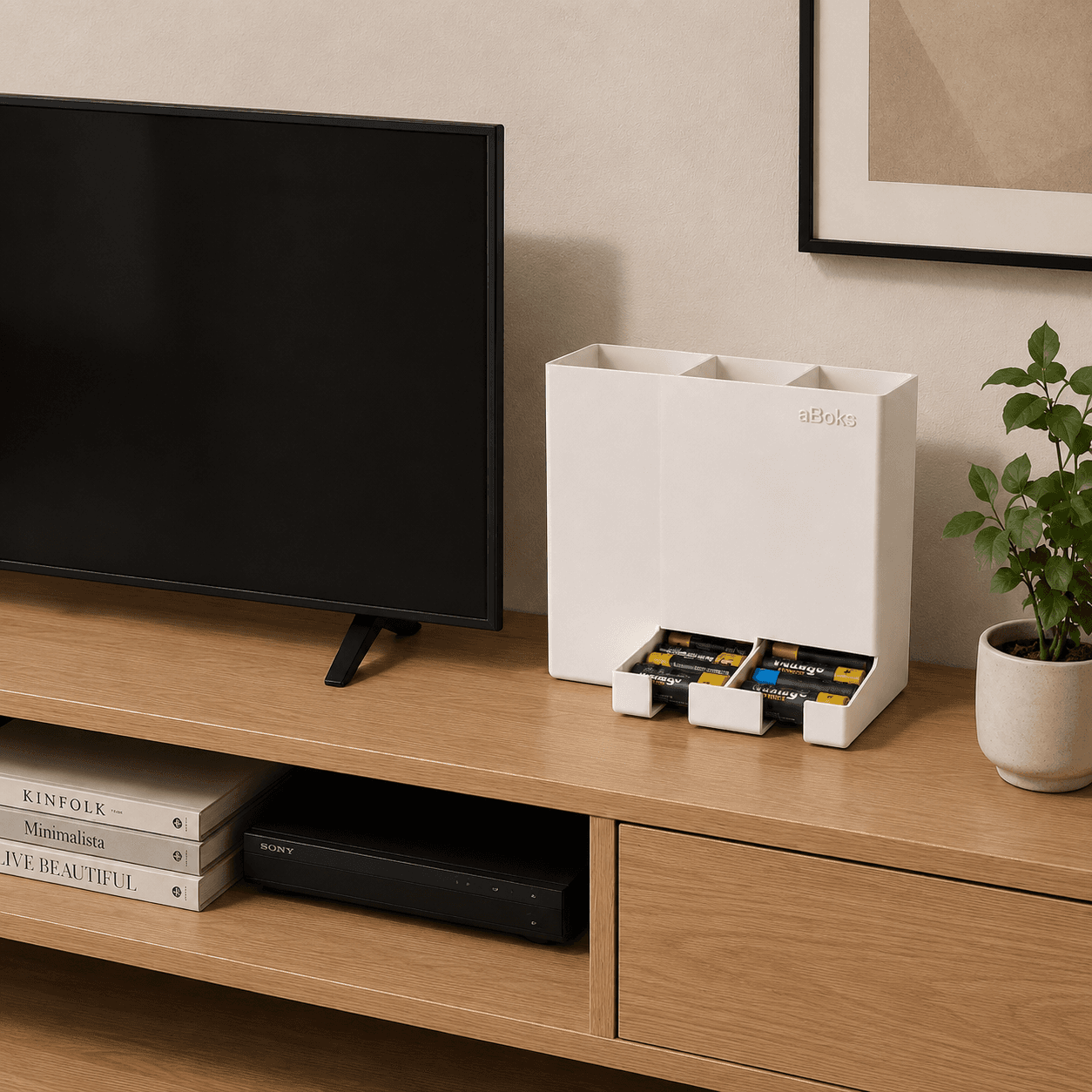 Ved TV-en