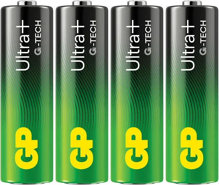 GP Ultra Plus Alkaline AA-batteri 10-pakk